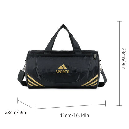 Bolsas de ginástica à prova d'água Taekwondo Natação Fitness Bag Grande capacidade Bolsa de viagem portátil 