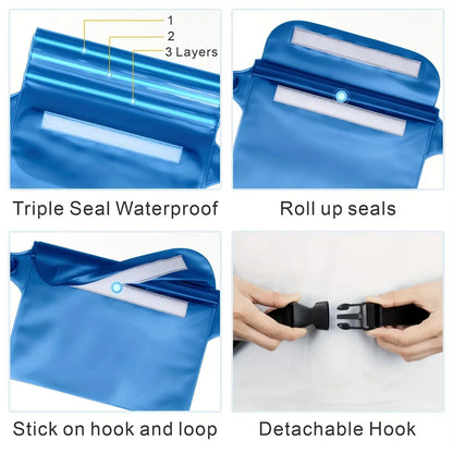 Waterproof Mobile Phone Storage Bag for Swimming, Rafting, and Diving - Keep Your Phone Safe and Dry Leedoar