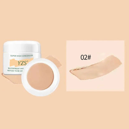 Waterproof full coverage concealer for tattoos and scars-natural-looking foundation for all skin tones textures Leedoar