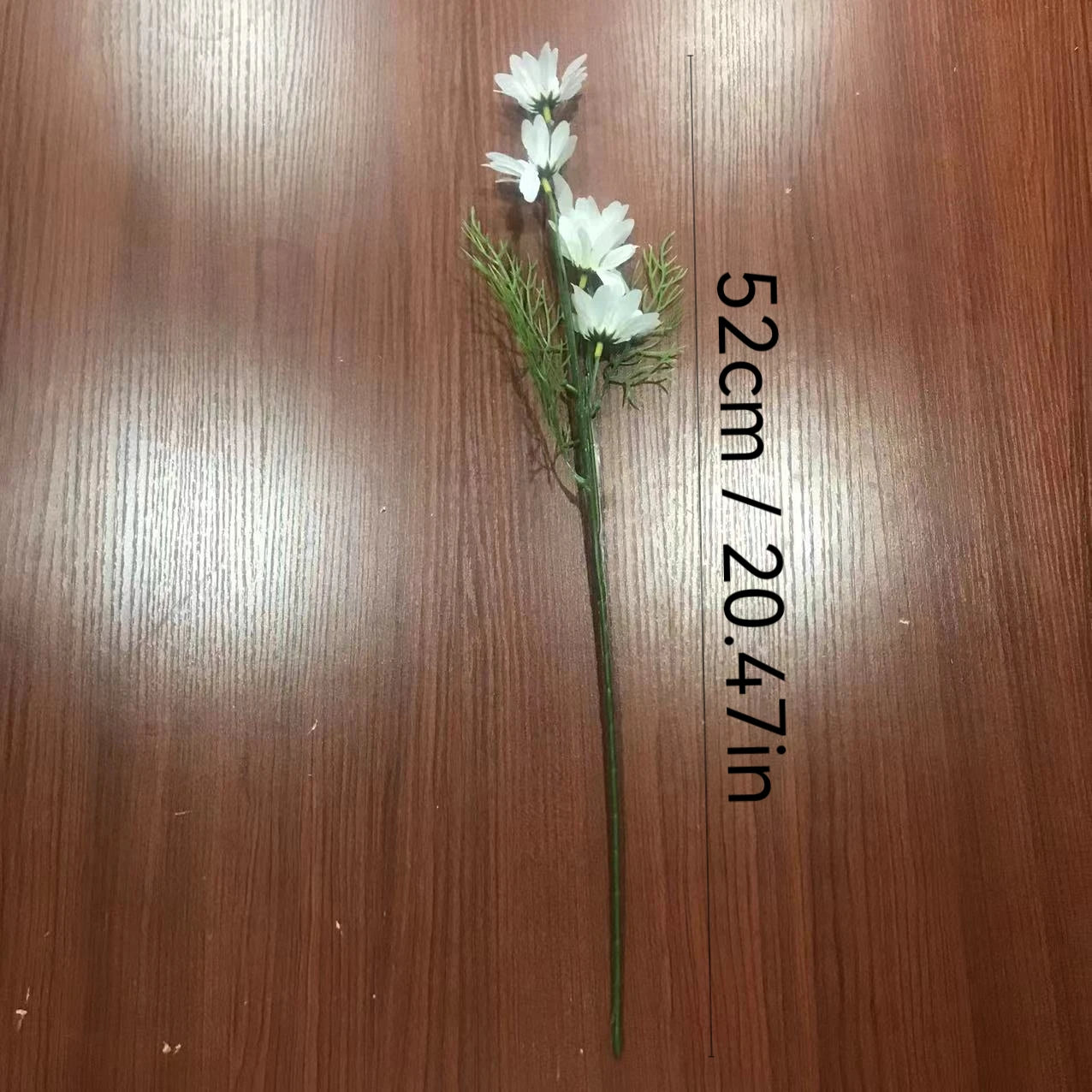 White Daisies Artificial Flowers Long Branch Bouquet Family Party Wedding Decoration DIY Bridal Silk Artificial Flower Leedoar