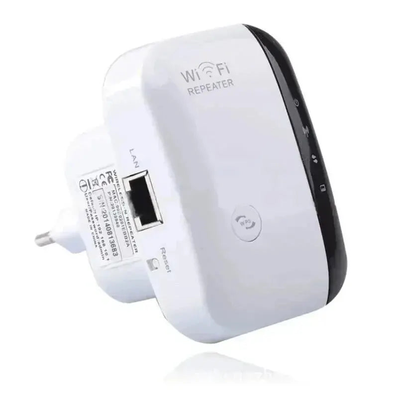 Repetidor Wifi Amplificador de señal inalámbrica Mejorador de red extendida UE EE. UU. Enrutador doméstico 300 m A través de la pared Dormitorio Recibir en movimiento 