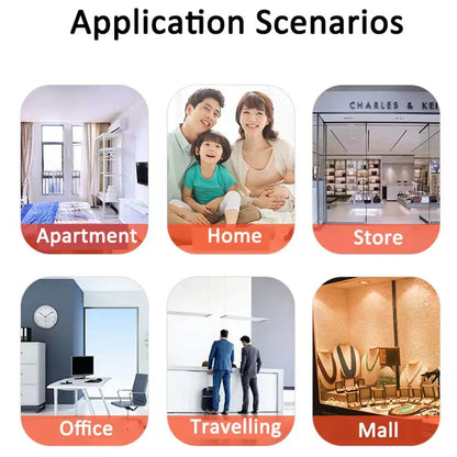 Wifi ZIgbee Smart Door Window Sensor on OFF Detector App Notification Home Security Alarm Via Alexa Google Home Tuya Smart Life Leedoar