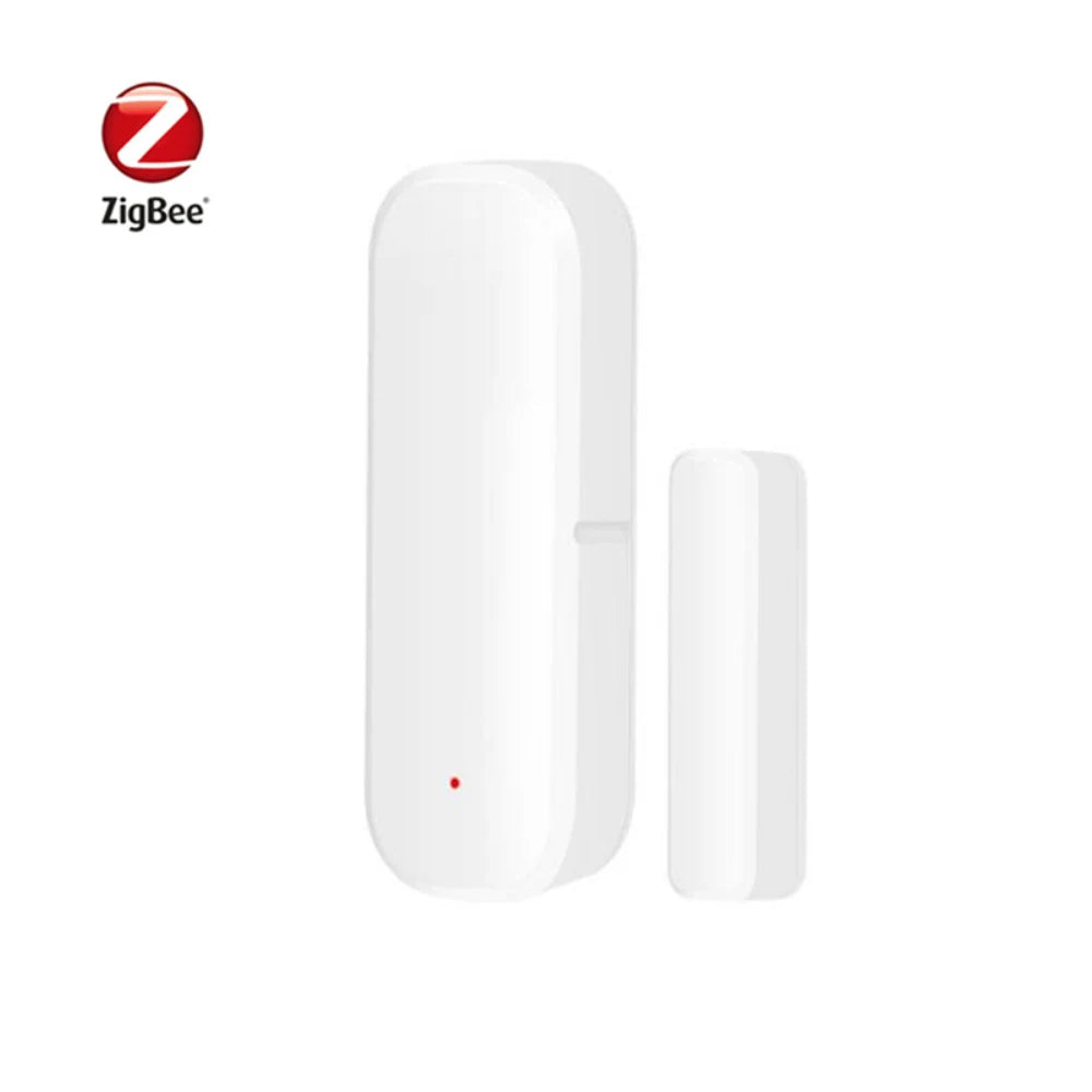 Wifi ZIgbee Smart Door Window Sensor on OFF Detector App Notification Home Security Alarm Via Alexa Google Home Tuya Smart Life Leedoar