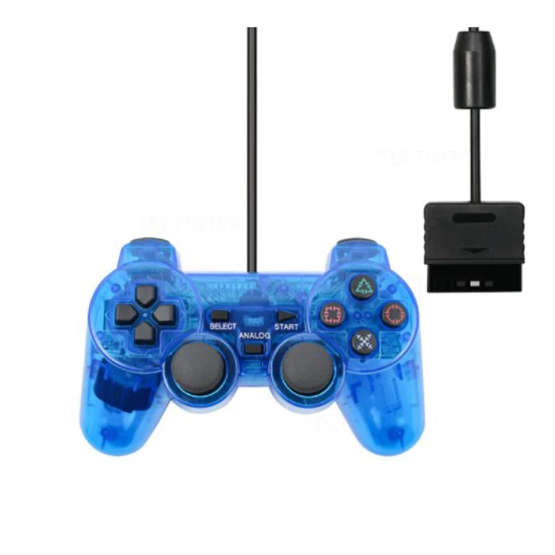 Wired Controller For SONY PS2 Gampad Remote For Playstation 2 Console Controle For PS2 Gamestick For PS2 Accessories Leedoar