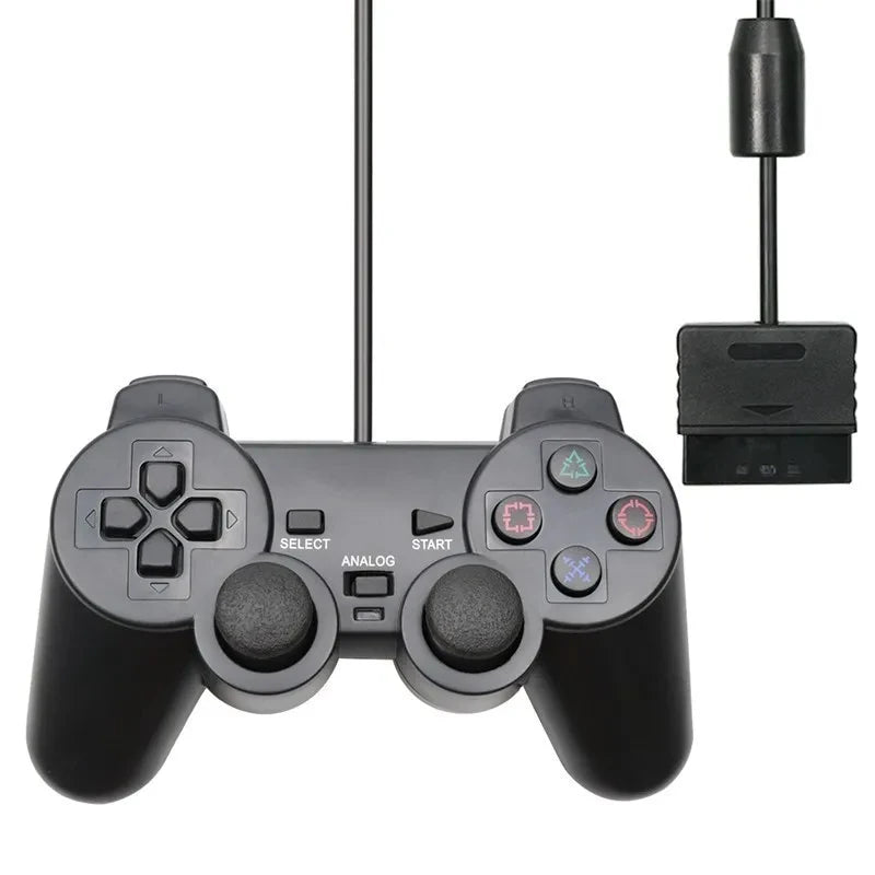 Wired Controller For SONY PS2 Gampad Remote For Playstation 2 Console Controle For PS2 Gamestick For PS2 Accessories Leedoar