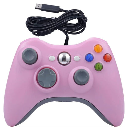 Mando con cable USB para consola Microsoft Xbox 360 Joystick con cable para mando de juegos Xbox 360 Joypad 