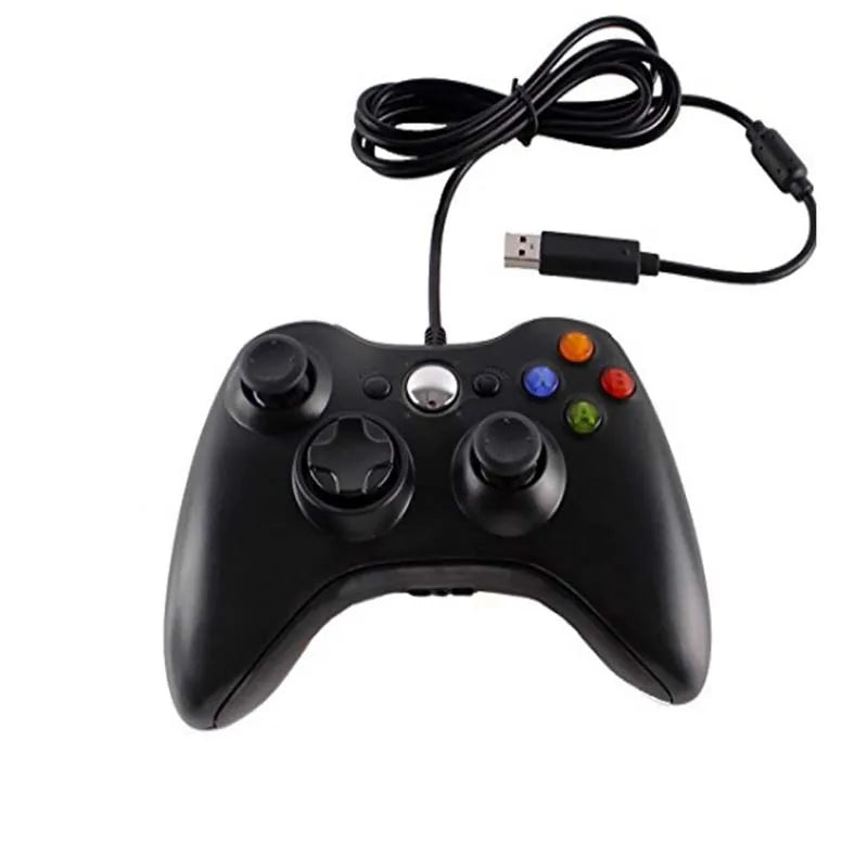 Mando con cable USB para consola Microsoft Xbox 360 Joystick con cable para mando de juegos Xbox 360 Joypad 