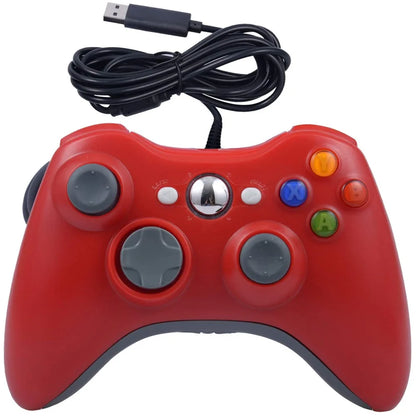 Mando con cable USB para consola Microsoft Xbox 360 Joystick con cable para mando de juegos Xbox 360 Joypad 