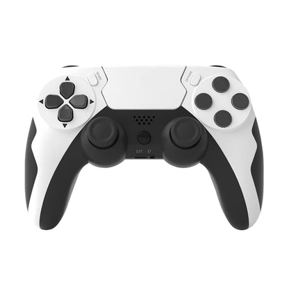 Controlador sem fio BT Gamepad para PS4 PS3 Console PC Joystick com Touch Pad 6 eixos Gyro Dupla vibração Latência Gamepad grátis 