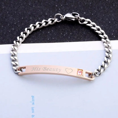 Pulsera de la suerte de color plateado para mujer, pulsera con dije de corazón de cristal azul para mujer, pulsera nupcial, compromiso, joyería fina, regalo 