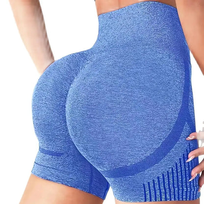 Women Yoga Shorts Hip Lifting Pants High Waist Workout Shorts Fitness Yoga Lift Butt Fitness Ladies Gym Running  Sportswear Leedoar