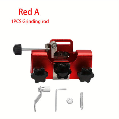 Wood and Garden Sharpening With 3 Grinding Rod Woodworking Chainsaw Sharpener Electric Saws Repair Tools Hand-operated Leedoar