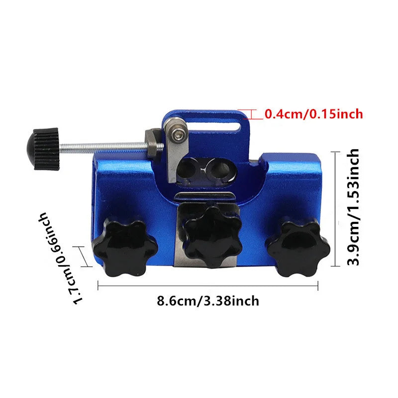 Wood and Garden Sharpening With 3 Grinding Rod Woodworking Chainsaw Sharpener Electric Saws Repair Tools Hand-operated Leedoar