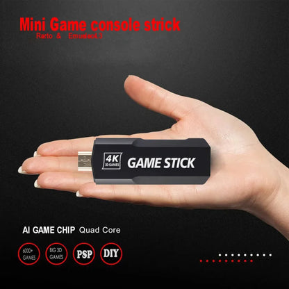 X2 Plus 256G 50000 Games GD10 Pro 4K Game Stick 3D HD Retro Video Game Console Wireless Controller TV 50 Emulator For PS1/N64/DC