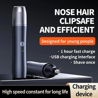 YD121 Rechargeable Electric Nose Trimmer Fully Automatic Washable Rechargeable Nose Hair Trimmer Leedoar