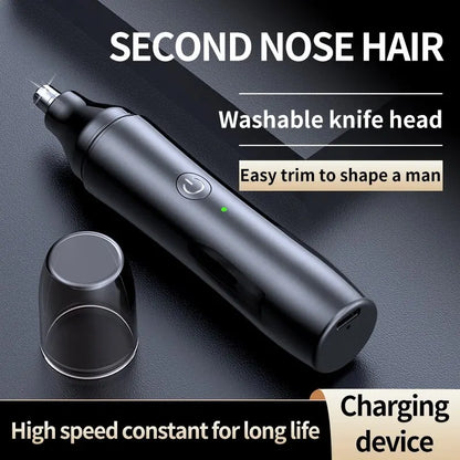 YD121 Rechargeable Electric Nose Trimmer Fully Automatic Washable Rechargeable Nose Hair Trimmer Leedoar