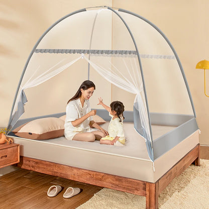 YanYangTian Mongolian Yurt Mosquito Net Bed tent Summer Bed Canopy Camping Cool camping gear Baby bed curtains Princess bed Leedoar