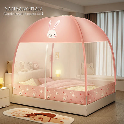 YanYangTian Mongolian Yurt Mosquito Net Bed tent Summer Bed Canopy Camping Cool camping gear Baby bed curtains Princess bed Leedoar