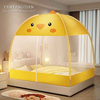 YanYangTian Mongolian Yurt Mosquito Net Bed tent Summer Bed Canopy Camping Cool camping gear Baby bed curtains Princess bed Leedoar