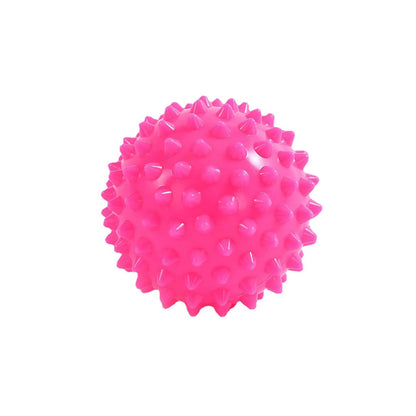 Pelota de yoga en forma de erizo, pelota para músculos de la planta del pie y fascia, pelota de masaje de PVC, pelota de masaje de puntos de acupuntura para relajación muscular 