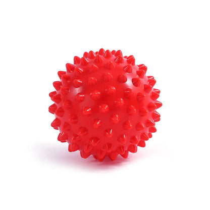 Pelota de yoga en forma de erizo, pelota para músculos de la planta del pie y fascia, pelota de masaje de PVC, pelota de masaje de puntos de acupuntura para relajación muscular 