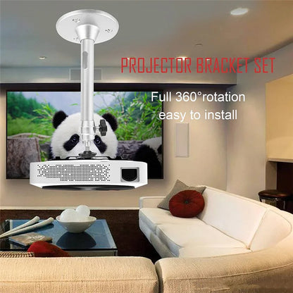 ZDSSY Mini Projector Wall Mount Stand Ceiling Bracket Holder for YG300 J15 P62 Mini LED DLP Projector DV Security Camera Leedoar