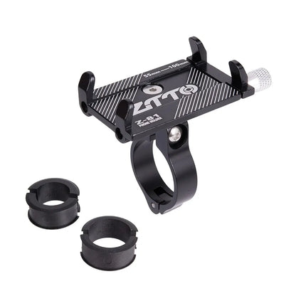 ZTTO Bicycle Phone Holder Reliable Mount Universal MTB Mobile Cell GPS Metal Motorcycle Holder on Road Bike Moto M365 Handlebar Leedoar